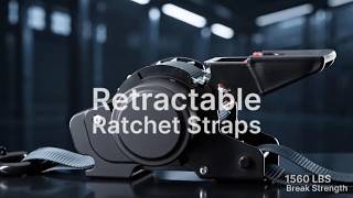 Retractable Ratchet Straps 1560LBS, Auto-Lock Tie Downs for Truck & Motorcycle | Surgewin Retractable Ratchet Straps 1560LBS, Auto-Lock Tie Downs for Truck & Motorcycle | Surgewin