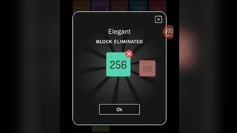 x2 blocks ll 256 Elegant Block Eliminated #x2blocks