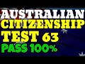 Australian Values Test 2024-2025 | Australian Citizenship Test 2024-2025