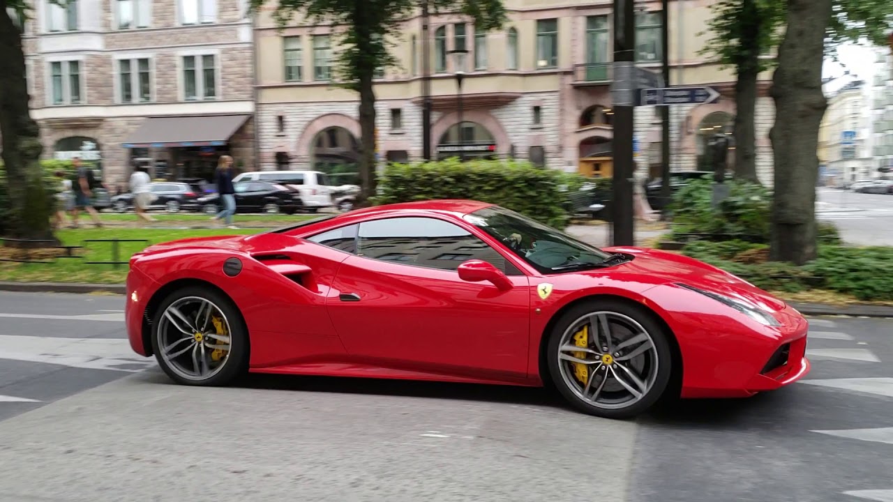 Ferrari 488 GTB acceleration - YouTube