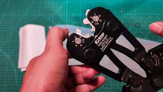 IWISS IWS-50BN Battery Cable Lug Crimping Tool Unboxing - ASMR