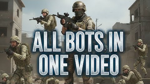 Playing PUBG in bot game mode./ only bot game / PUBG mobile game