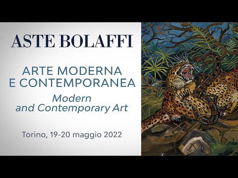 Aste Bolaffi in TV: ASTA ARTE MODERNA E CONTEMPORANEA - 19-20 Maggio 2022
