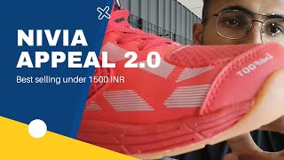 nivia appeal 2.0 review /price / comfort all details