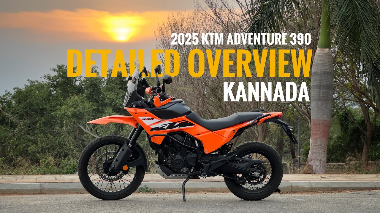 2025 KTM Adventure 390 S Detailed Overview | KANNADA | Review | FEATURES | ADV390 | Full Orange |