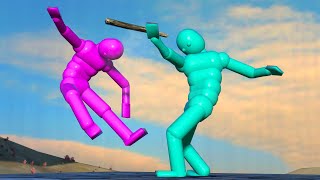 Making Smart AI Fight with Weapons (Active Ragdoll Physics)