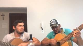 Video thumbnail of "Dona Felicidade Lucas e Luan cover Ricardo Oliveira e Leo Dias"