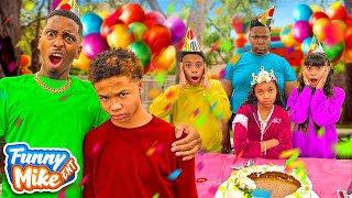 JEALOUS TIKTOKER DESTROY'S LIL SISTER BIRTHDAY PARTY💔🥳 | FunnyMike