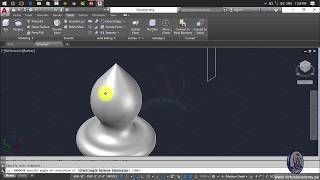 Famous Autocad 3d Modeling | Autocad 3d tutorial for beginner | Revolve command | sweep command | Lesson 48 Profile