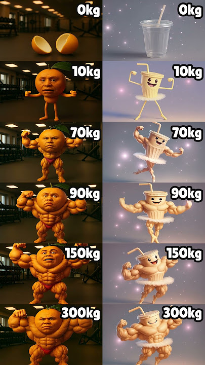 Weight Evolution Udin Din Dun X Ballerina Lololo