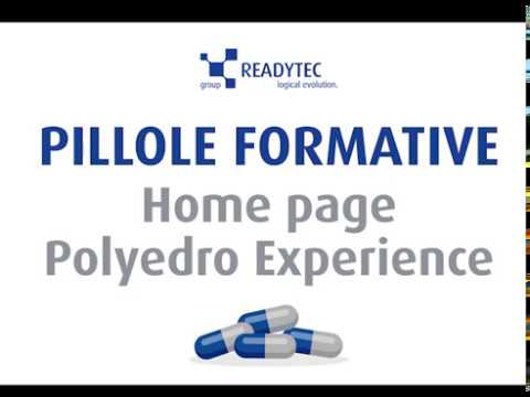 Pillola Formativa - Guida Homepage Polyedro Experience
