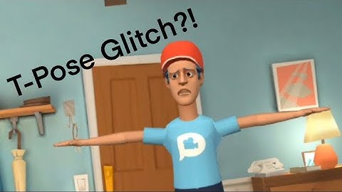 How to make the T-Pose Glitch on Plotagon!