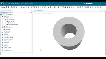 Import CAD to STAR-CCM+ basic tutorial