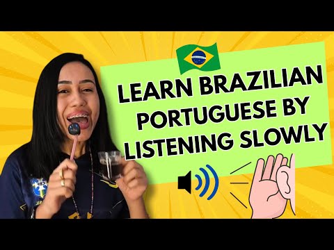Learn Brazilian Portuguese - Slow Listening Practice 