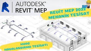 Revit MEP 2022 Mekanik / Havalandırma(HVAC) Tesisatı / Beginner HVAC in Revit Tutorial #02