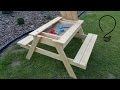 How To Make a Sandbox Picnic Table