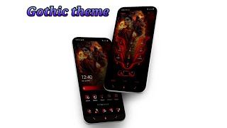 gothic theme for samsung one ui 2.0/2.1/2.5