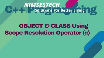 SCOPE RESOLUTION OPERATOR