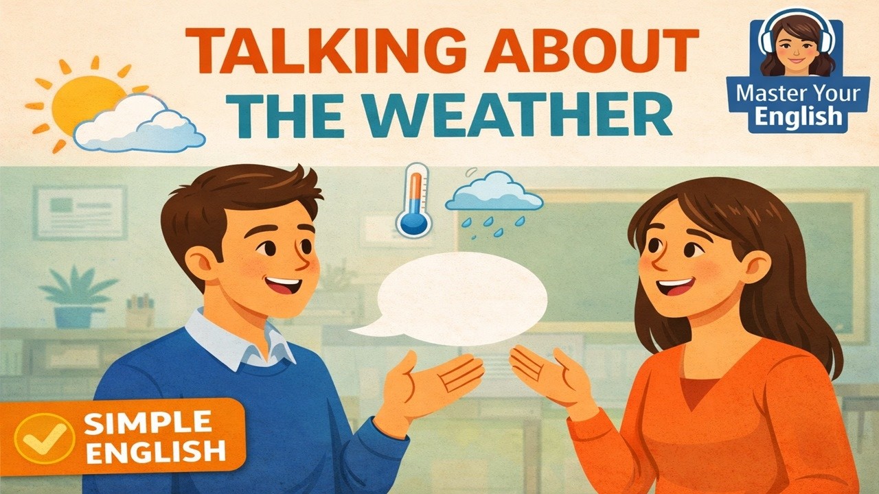 How to Talk About the Weather in English Naturally | Slow & Easy Podcast