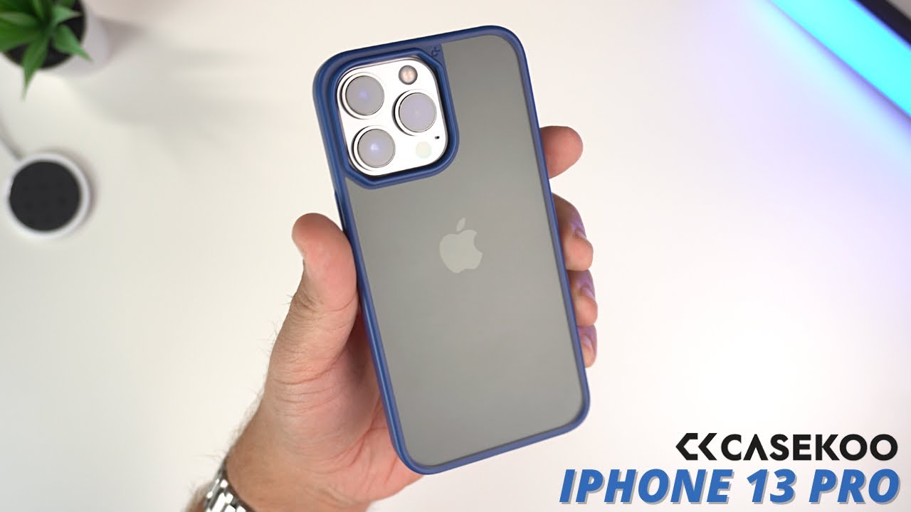 iPhone 13 Pro Casekoo Matte Blue Case! 