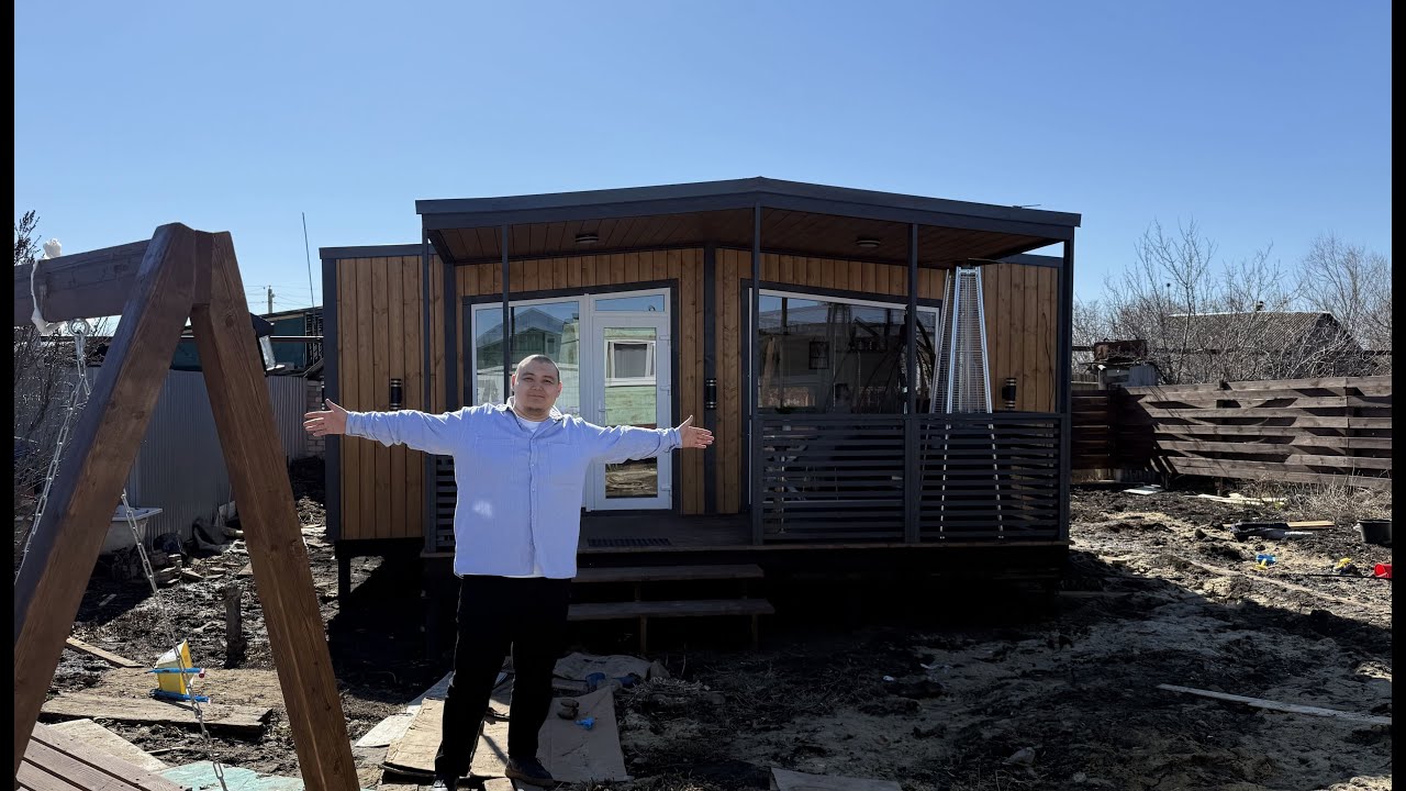 Модульный дом с террасой Армавира цена