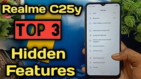Realme C25y Top 3 Hidden Features | tips and tricks