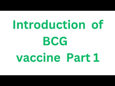 Introduction of The BCG Vaccine. - YouTube