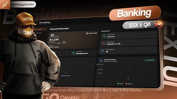 Advanced Banking System FiveM - Carotto Studios