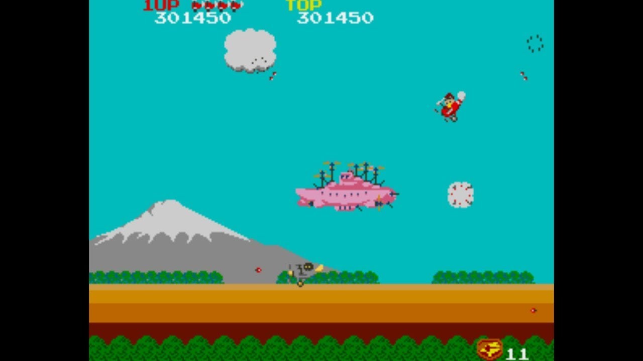 Sky Kid [Arcade Longplay] (1985) Sipem - YouTube