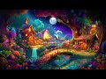 Magical Night 💜 Pure Deep Sleep Music ★ Fall Into Sleep Instantly 🎵 Healing Relaxing Music