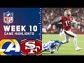 Rams vs. 49ers Week 10 Highlights | NFL 2021