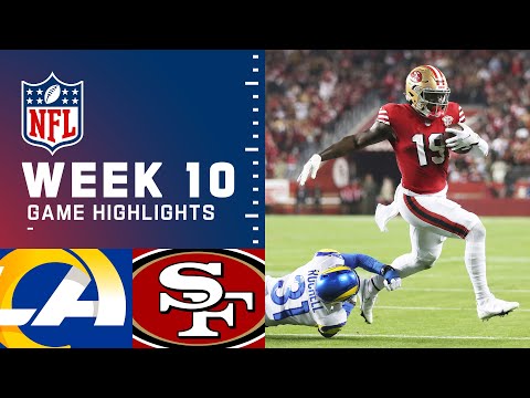 Rams vs. 49ers Week 10 Highlights | NFL 2021