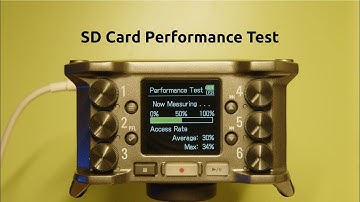 Will all SD cards (not in the recommended list) work with Zoom F6 ? SD Card Performance Test !