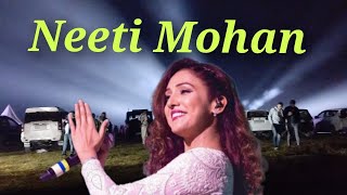 Neeti Mohan on live in # Umrangso Dima Hasao Assam. Falcon Festival 🔥🔥🔥🔥30/11/2k23