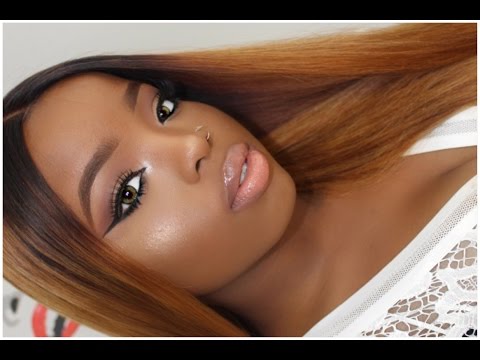 Easy Beginner Friendly Affordable Drugstore Makeup Tutorial on Brown/Dark Skin