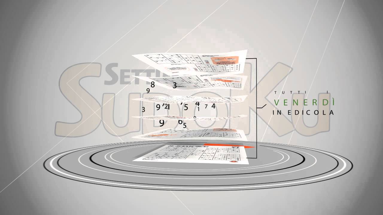 Settimana Sudoku DEF R 1 YouTube