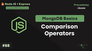 MongoDB Comparison Operators: $gt, $lt, $in, and more | How to Filter Data Like a Pro | Part #88