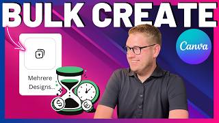 Canva Bulk Create explained 🚀 Create 100 designs in minutes!