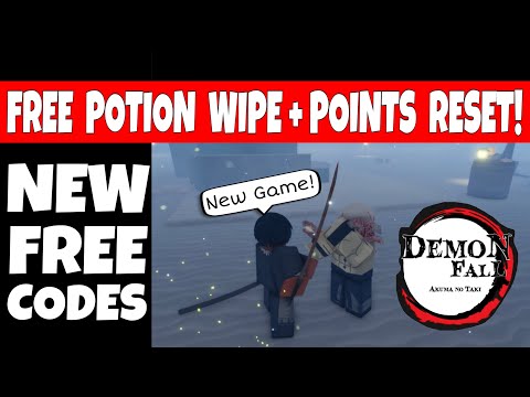 NEW* FREE CODES DemonFall gives FREE Potion Wipe + Free Points