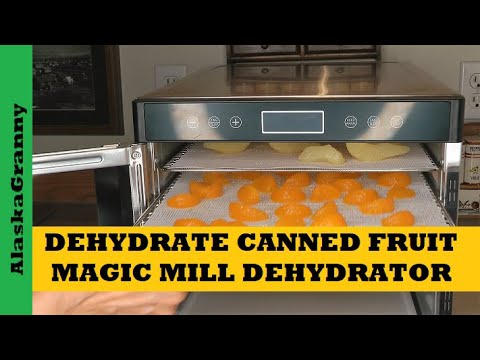 Magic Mill Food Dehydrator UnboxingPrepping Dehydrate First Use 