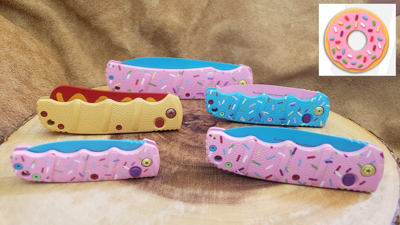 Dessert Warriors (Part 1)  Boker Kalashnikov Dagger- Mini + Standard + XXL + Remix + Weiner Warrior