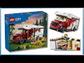 LEGO Holiday Adventure Camper Van – Family Camping Speed Build – 60454