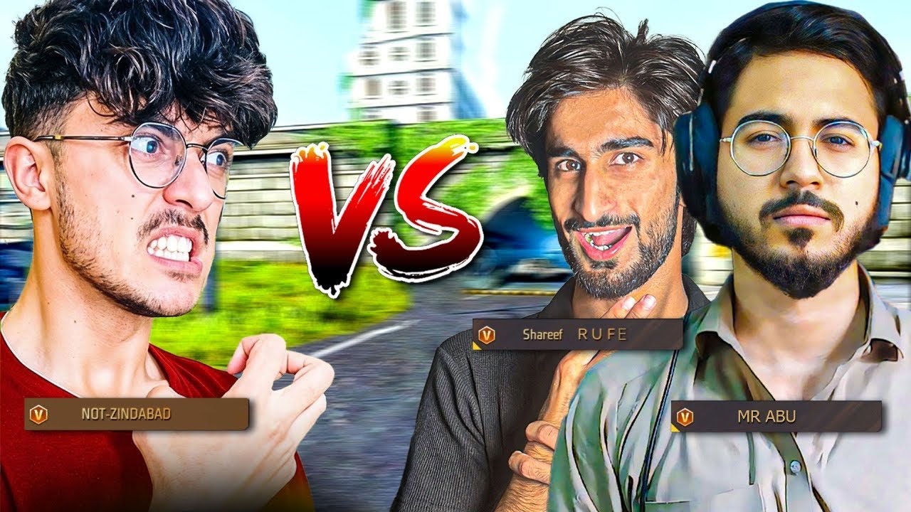 1 vs 2 With Rufe & Mr ABU but not in Free Fire | PUBGM Version 4.0 ...