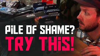 METHOD for tackling your pile of shame