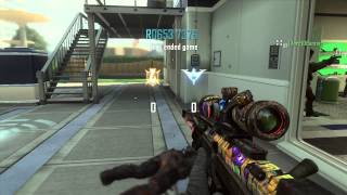 Black Ops 2 private match trick shot #3