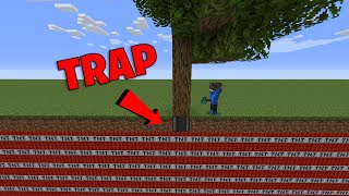 5 traps to prank friends in minecraft #minecraft #redstone