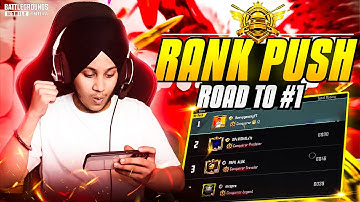 🔥ROAD TO #1 CONQUEROR RANK PUSH BEGINS #bgmilive #bgmi