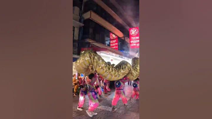 Chinese Dragon Dance #Chinesenewyear #Dragon #bangkok #shorts - DayDayNews