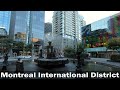 Walking Montreal International District and Chinatown - City Walk Tour 2021