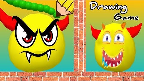 Drawing Game. Draw To Smash: Logic Puzzle☺️